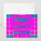 Happy Valentine's Day Postkarte (Vorne/Hinten)