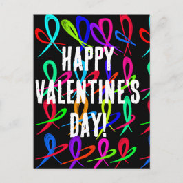 Happy Valentine's Day Postkarte