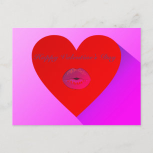 Happy Valentine's Day Postkarte