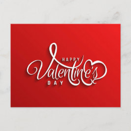 Happy Valentine's Day Postkarte