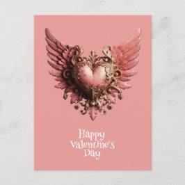 Happy Valentine's Day Postkarte