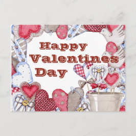 Happy Valentines Day Postkarte