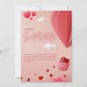 Happy Valentine's Day Printable Card - Spread Lieb Dankeskarte (Vorderseite)
