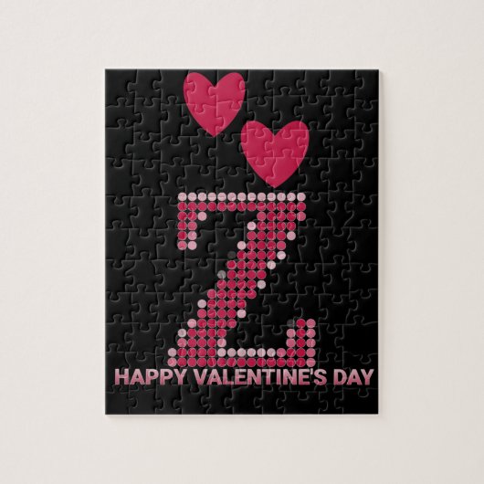 Happy Valentine's Day Puzzle (Vertikal)