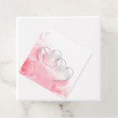 Happy Valentine's Day Romantic Glass Hearts Geschenkanhänger (Beispiel)