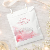 Happy Valentine's Day Romantic Glass Hearts Geschenktütchen (Ausgeschnitten)