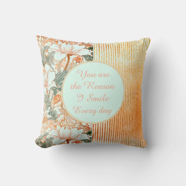 Happy Valentine's Day,Romantic,You are the Reason Kissen (Vorderseite)