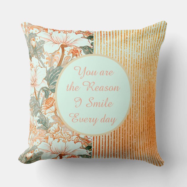 Happy Valentine's Day,Romantic,You are the Reason Kissen (Vorderseite)