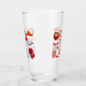Happy Valentine's Day Romantisches Geschenk für Pa Glas (Links)