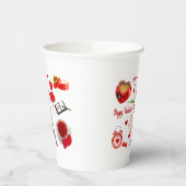 Happy Valentine's Day Romantisches Geschenk für Pa Pappbecher (Links)