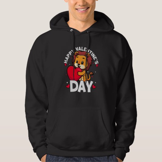 Happy Valentine's Day Roses Date Night Flowers Lov Hoodie (Vorderseite)