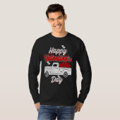 Happy Valentine's Day Roses Date Night Flowers Lov T-Shirt (Vorne ganz)