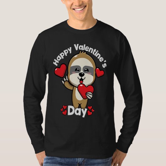 Happy Valentine's Day Roses Date Night Flowers Lov T-Shirt (Vorderseite)