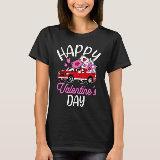 Happy Valentine's Day Roses Date Night Flowers Lov T-Shirt (Vorderseite)