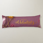 Happy Valentines Day Seitenschläferkissen (Rückseite)