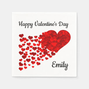 Happy Valentine's Day Serviette