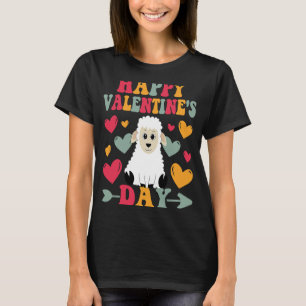 Happy Valentines Day Sheep Heart Liebe T-Shirt