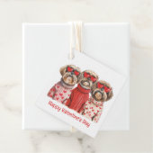Happy Valentines Day Shih Tzu Dogs Geschenkanhänger (Beispiel)