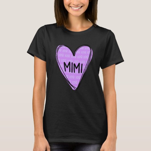 Happy Valentines Day Shirt For Mimi (Vorderseite)