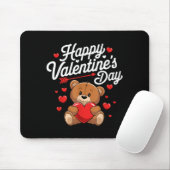 Happy Valentines Day Shirts Women Cute Valentine Mousepad (Mit Mouse)