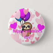 Happy Valentines Day-Slots Button (Vorderseite)