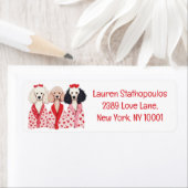 Happy Valentines Day Standard Poodle Hunde (Insitu)