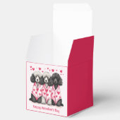 Happy Valentines Day Standard Poodle Hunde Geschenkschachtel (Geöffnet)