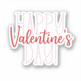 Happy Valentine's Day Sticker