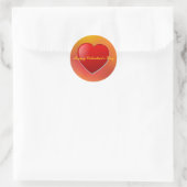 Happy Valentine's Day Sticker (Tasche)