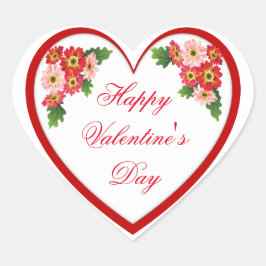 Happy Valentine's Day Sticker Personalisiert