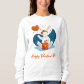 Happy Valentine's Day Sweatshirt (Vorderseite)