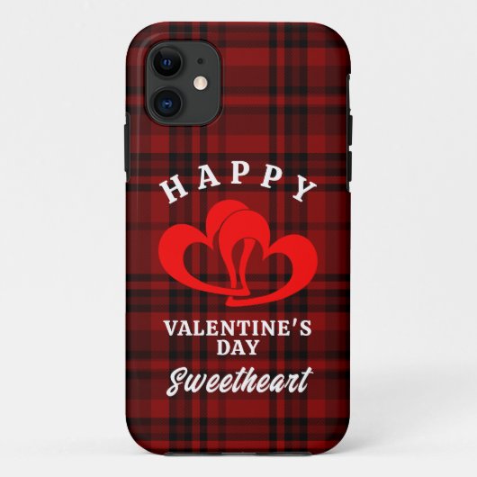 HAPPY VALENTINE'S DAY SWEETHEART Case-Mate iPhone HÜLLE (Rückseite)