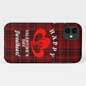 HAPPY VALENTINE'S DAY SWEETHEART Case-Mate iPhone HÜLLE (Rückseite (Horizontal))