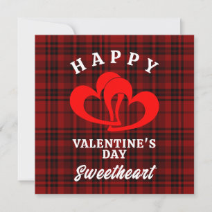 HAPPY VALENTINE'S DAY SWEETHEART DANKESKARTE