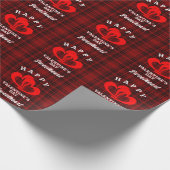 HAPPY VALENTINE'S DAY SWEETHEART GESCHENKPAPIER (Ecke)