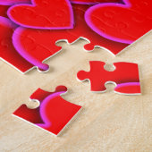 Happy Valentines Day Sweetheart Romantische Sitte Puzzle (Seite)