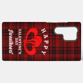 HAPPY VALENTINE'S DAY SWEETHEART SAMSUNG GALAXY HÜLLE (Rückseite (Horizontal))