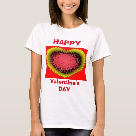 Happy Valentine's Day T - Shirt (Vorderseite)