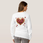 Happy Valentine's Day T-Shirt (Schwarz voll)