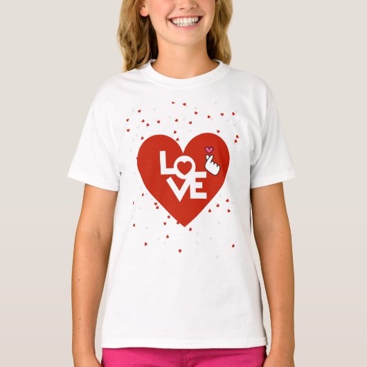 Happy Valentine's Day T-Shirt (Vorderseite)