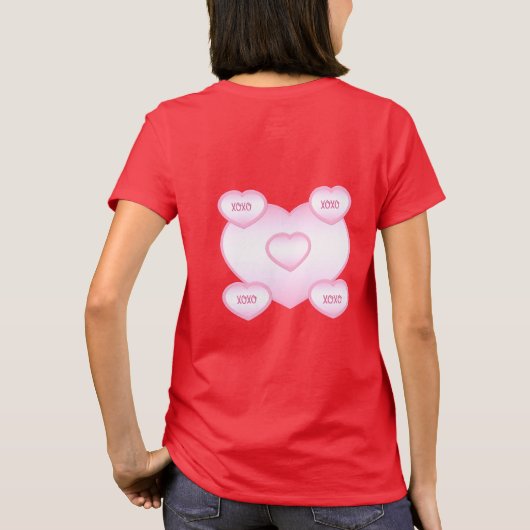 Happy valentine's Day T - Shirt (Rückseite)