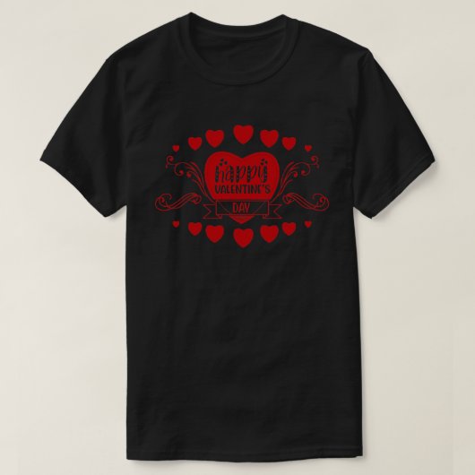 HAPPY VALENTINE'S DAY T-Shirt (Design vorne)