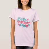 Happy Valentines Day T-Shirt (Vorderseite)