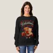 Happy Valentine's Day T-Shirt | Cute Bear Couple Sweatshirt (Vorne ganz)