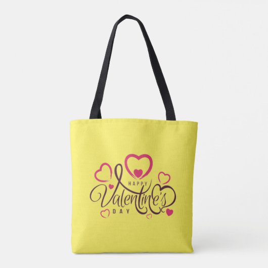 Happy Valentine's Day! Tasche (Rückseite)