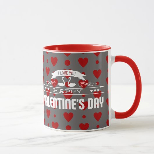 Happy Valentine's Day Tasse (Rechts)