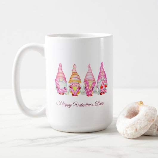 Happy Valentine's Day Tasse (Mit Donut)