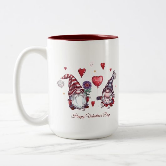 Happy Valentine's Day Tasse (Links)
