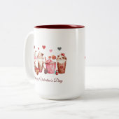 Happy Valentine's Day Tasse (Vorderseite Links)