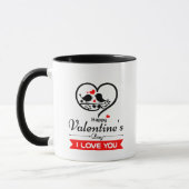 Happy Valentine's Day Tasse (Links)